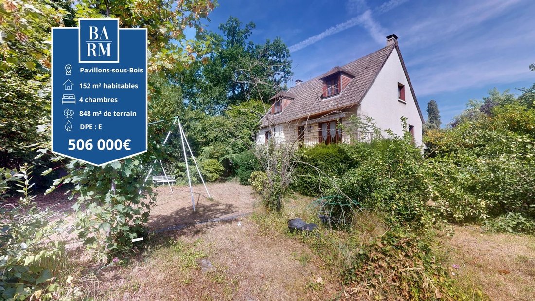 House in Les Pavillons-sous-Bois, Ile-de-France, France 1 - 18341370