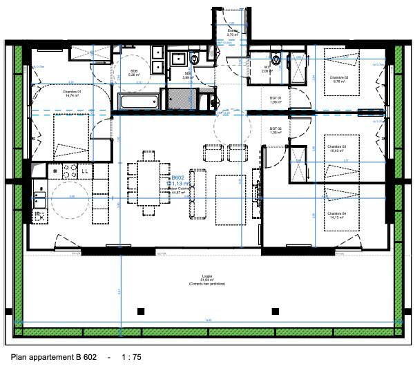 Apartment in La Bastide, Bordeaux, France 4 - 18341897