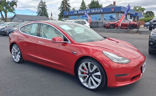2019 Tesla Model 3 Long Range Sedan 4D in Tacoma, WA, United States 1