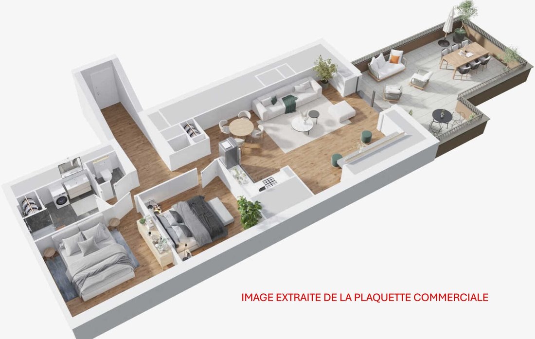 Apartment in Bourg, Fondettes, France 5 - 18345736