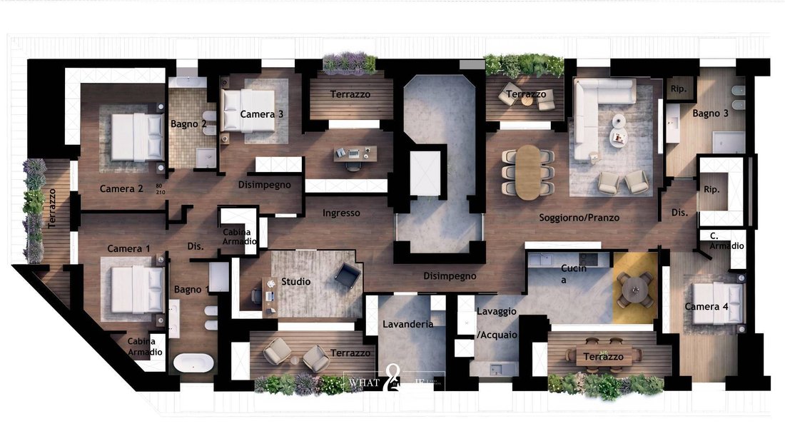 Apartment in Historic Center, Monza, Lombardy 5 - 18346424