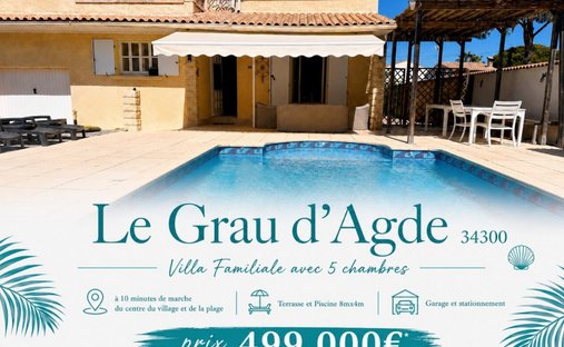 Villa in Cooperative, Agde, France 1