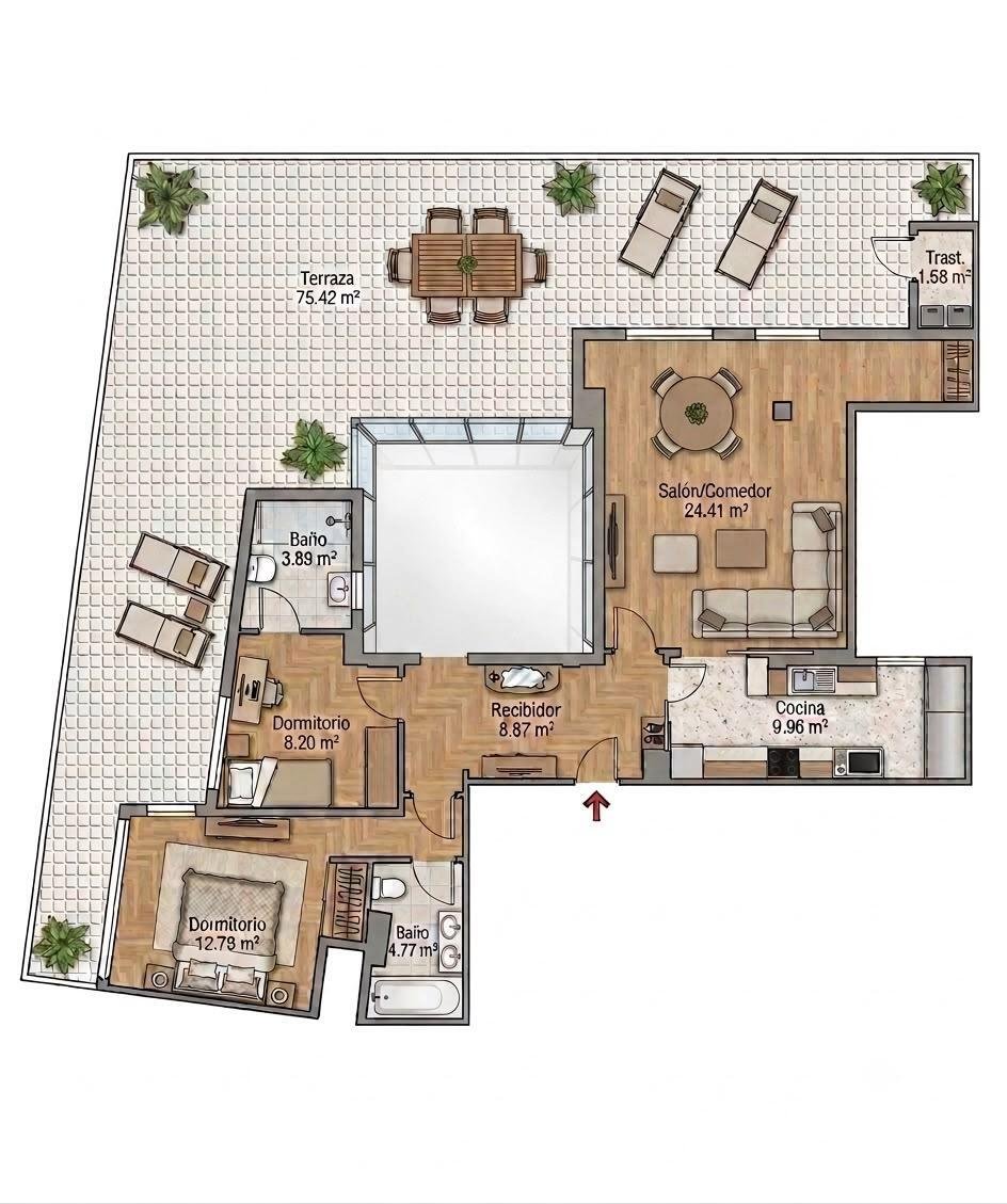 Apartment in Les Corts, Barcelona, Spain 4 - 18312638