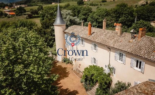 Castle in Villefranche-sur-Saone, Auvergne-Rhône-Alpes, France 1