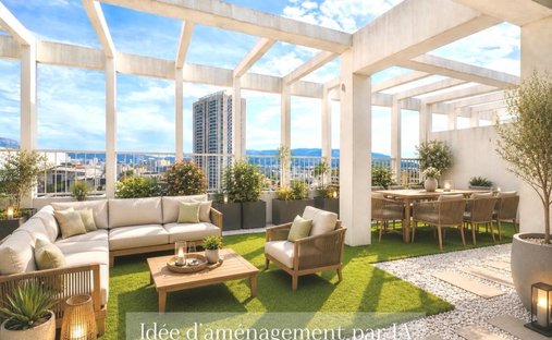 Appartamento a Pointe Rouge, 8e Arrondissement, Marsiglia 1