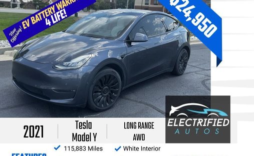 2021 Tesla Model Y Long Range Sport Utility 4D in Joplin, MO, United States 1