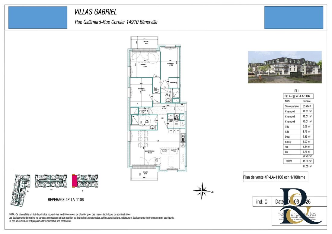 Apartment in Blonville-sur-Mer, Normandy, France 5 - 18348768