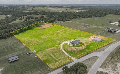 Corps de ferme à Weatherford, Texas, États-Unis 1