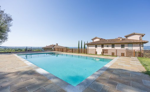 Villa a Loro Ciuffenna, Toscana, Italia 1