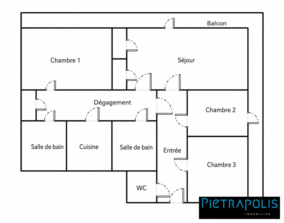 Apartment in Tête d'Or-Foch-Vitton, Lyon 6e Arrondissement, Lyon 5 - 18356464