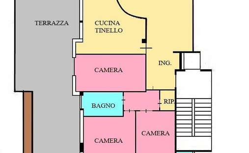 Penthouse in Marina di Carrara, Tuscany, Italy 1