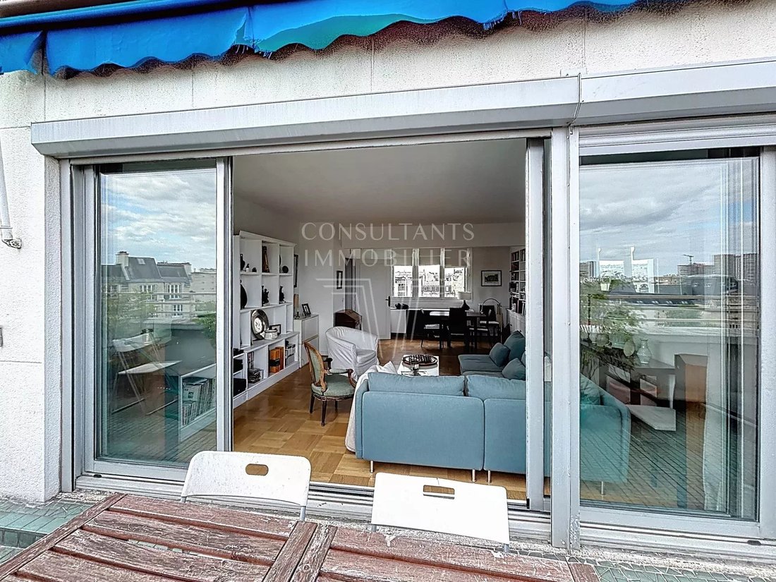 Apartment in Auteuil Sud, Paris 16e Arrondissement, Paris 3 - 18350959