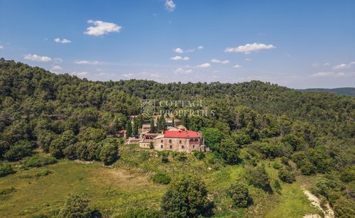 Castle in Granera, Catalonia, Spain 1