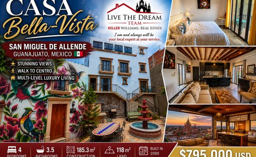Casa a San Miguel de Allende, Guanajuato, Messico 1