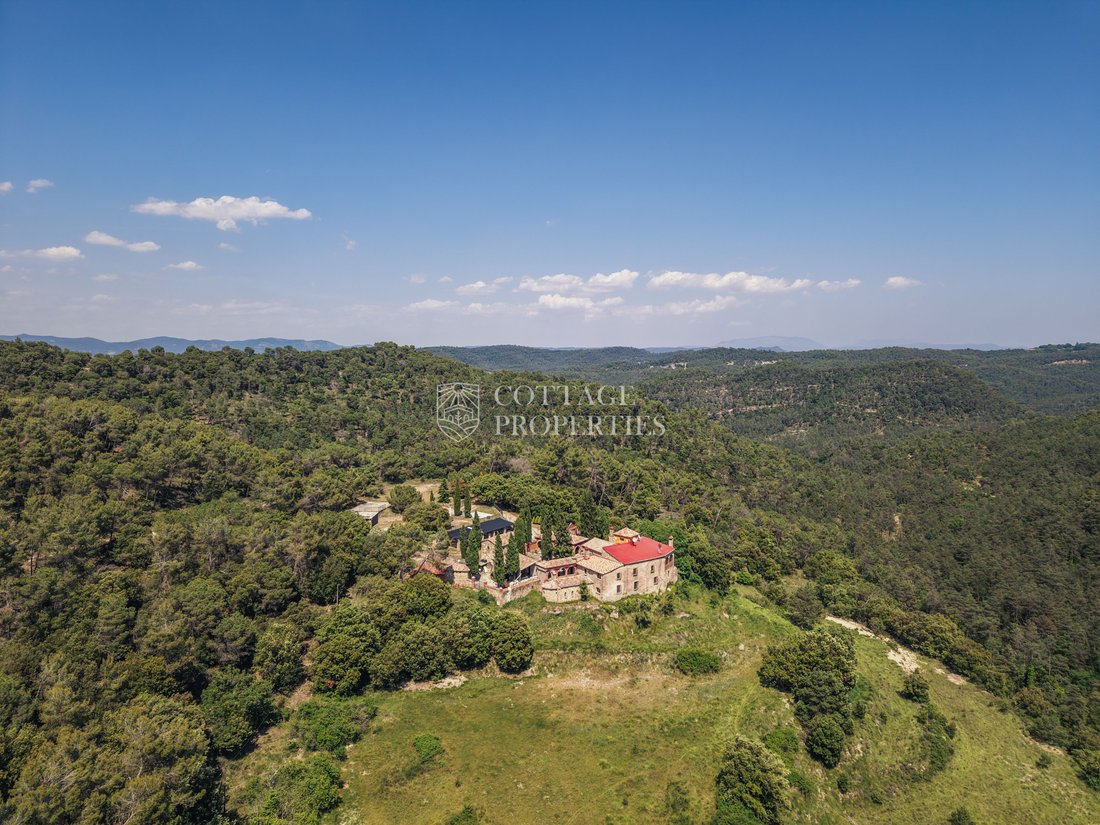 Castle in Granera, Catalonia, Spain 5 - 18351217