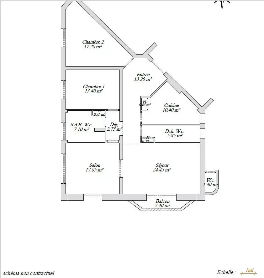 Apartment in La Source, Cannes, France 4 - 18359539