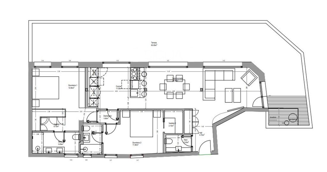 Penthouse in Chamberi, Madrid, Spain 1 - 18357414