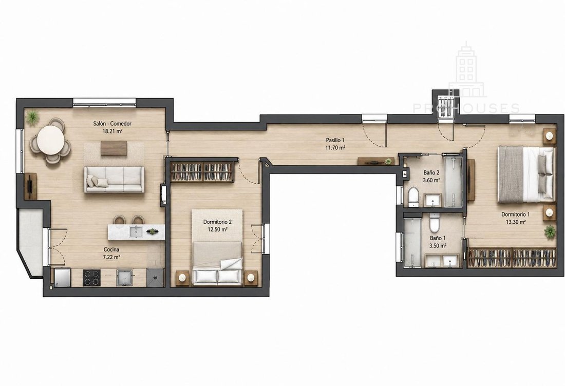 Apartment in Chamartín, Madrid, Spain 5 - 18358158