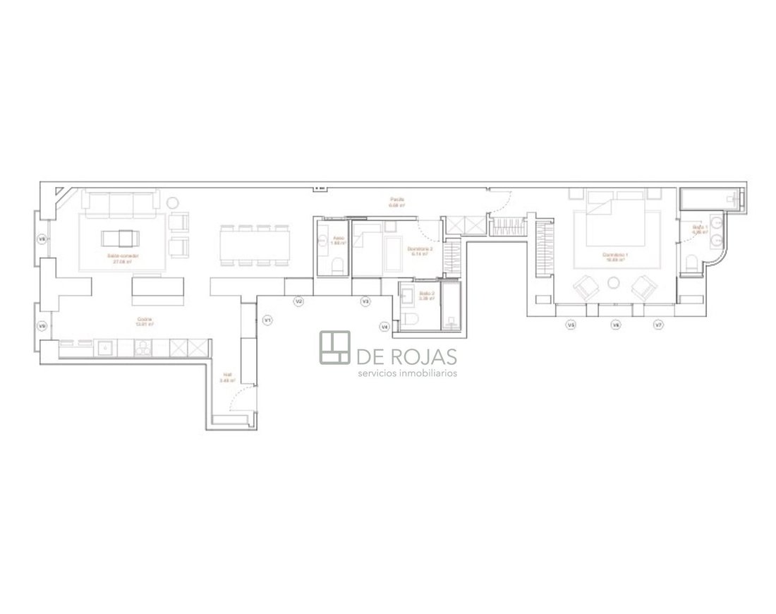 Apartment in Chamberi, Madrid, Spain 5 - 18359218