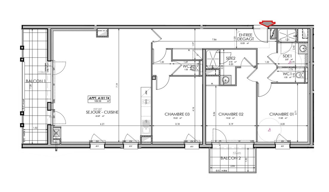 Appartement à Paramé Rural, Saint-Malo, France 2 - 18360838