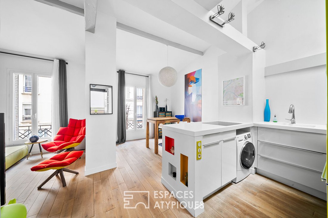 Apartment in Amiraux-Simplon-Poissonniers, Paris 18e Arrondissement, Paris 1 - 18368683