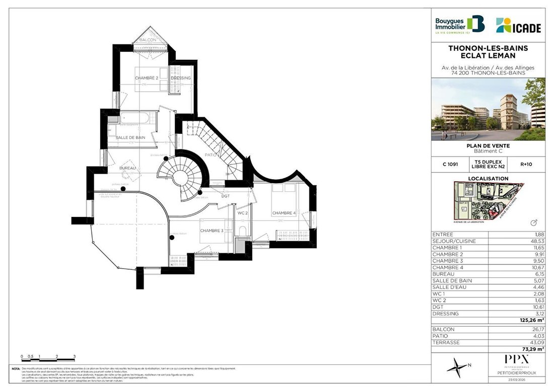 Wohnung in Cités, Thonon-les-Bains, Frankreich 3 - 18362922