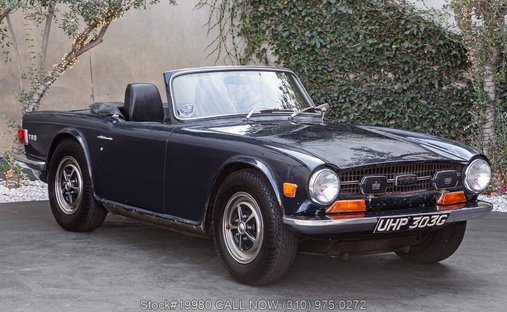 Triumph TR6 in Los angeles, ca 1