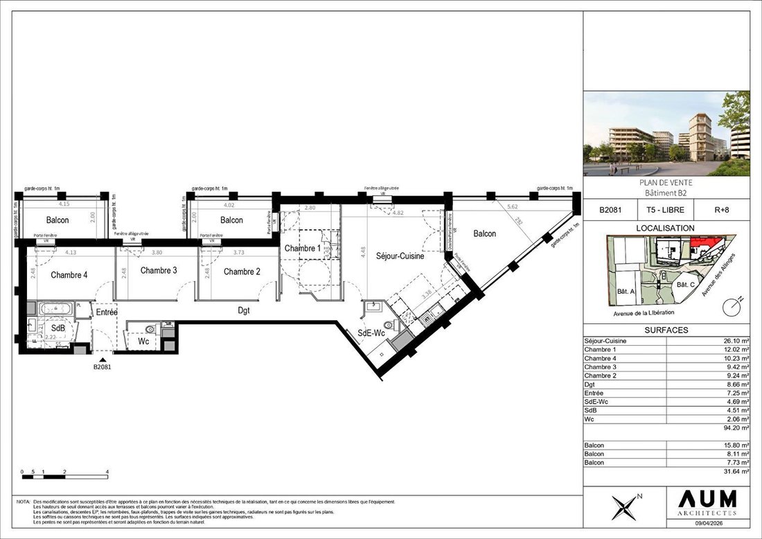 Apartment in Cités, Thonon-les-Bains, France 2 - 18362907