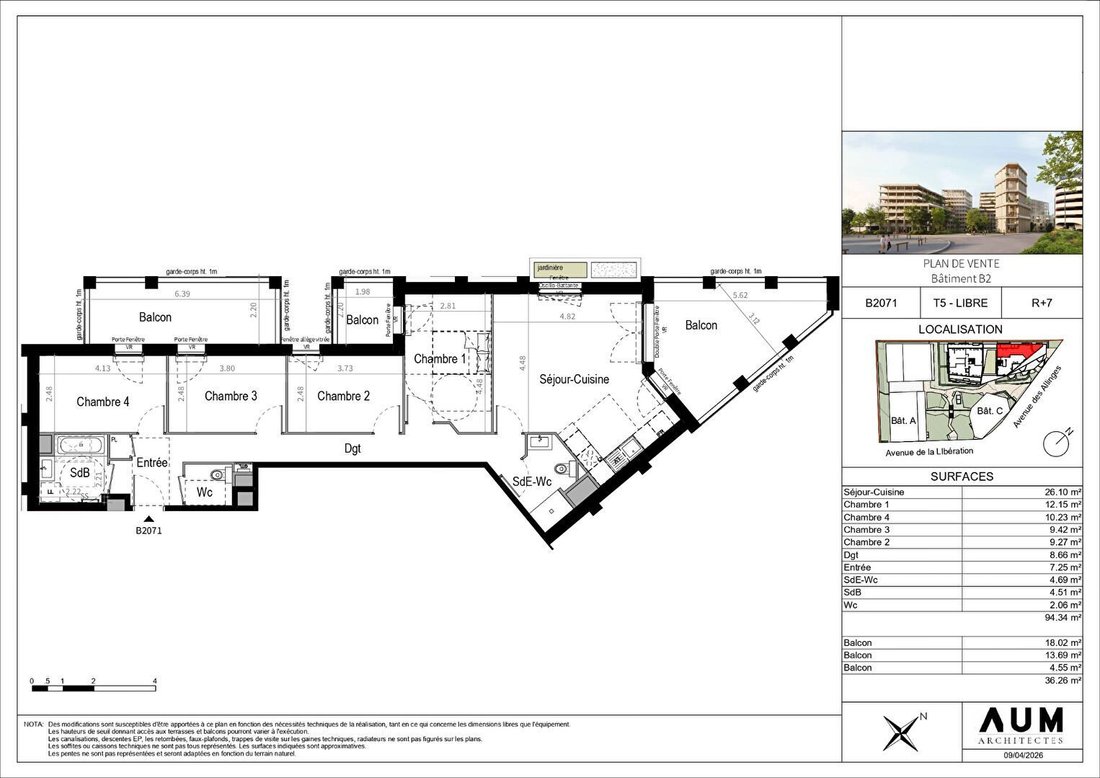 Apartment in Cités, Thonon-les-Bains, France 2 - 18365839