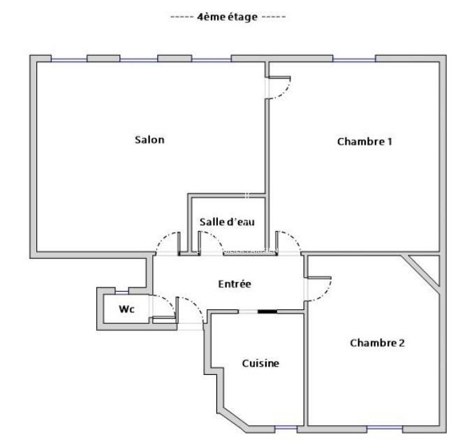 Apartment in Pereire-Malesherbes, Paris 17e Arrondissement, Paris 4 - 18363351