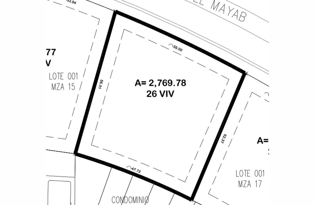 Land in Playa del Carmen, Quintana Roo, Mexico 4 - 17507037