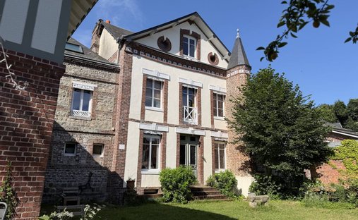 House in Veules-les-Roses, Normandy, France 1