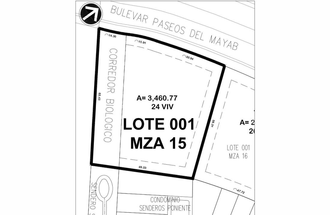 Land in Playa del Carmen, Quintana Roo, Mexico 4 - 17507038