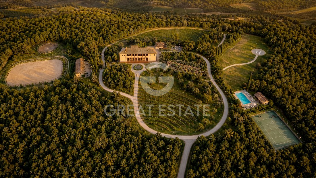 Villa in Sinalunga, Tuscany, Italy 1 - 18366018