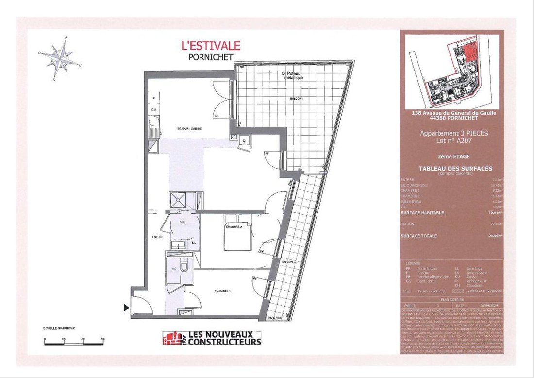 Apartment in Pornichet, Pays de la Loire, France 4 - 16479795