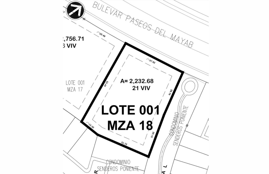 Land in Playa del Carmen, Quintana Roo, Mexico 4 - 17507036