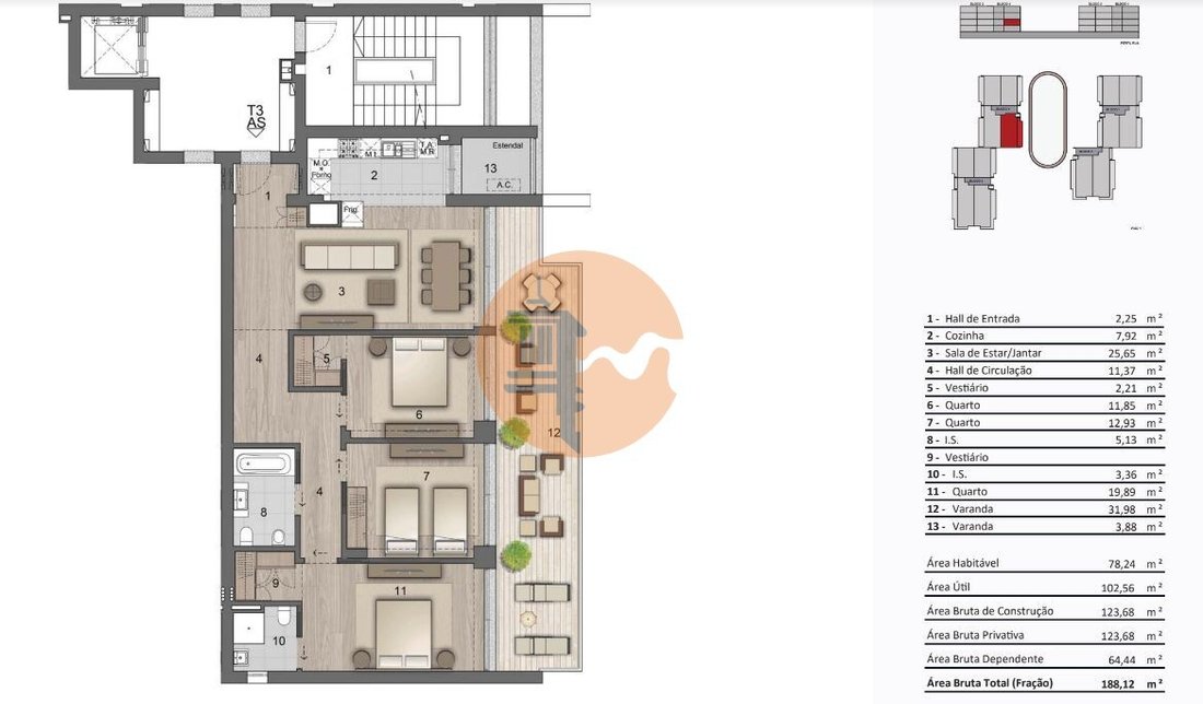 Apartment in São Sebastião, Lagos, Sao Goncalo de Lagos, Portugal 2 - 18369441