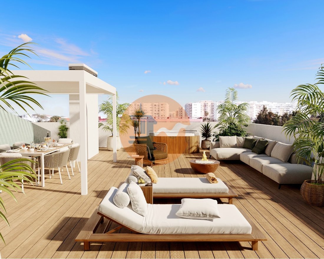 Apartment in Faro (Se e Sao Pedro), Algarve, Portugal 2 - 18369434