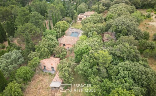 Villa a Granettes-Jauberte-Santa Anna, Aix-en-Provence, Francia 1