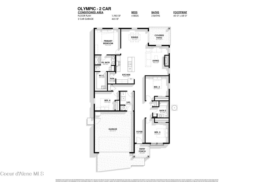 House in Coeur d'Alene, Idaho, United States 2 - 18296012