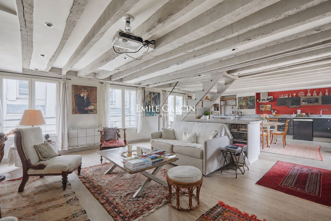 Appartamento a Montorgueil-San Denis, Paris 2e Arrondissement, Parigi 1 - 18361556