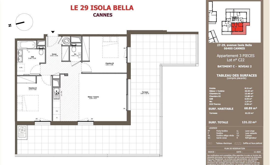 Apartment in La Californie, Cannes, France 2 - 18363880