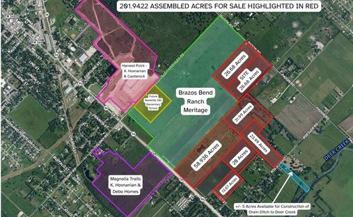 Terreno a Needville, Texas, Stati Uniti 1