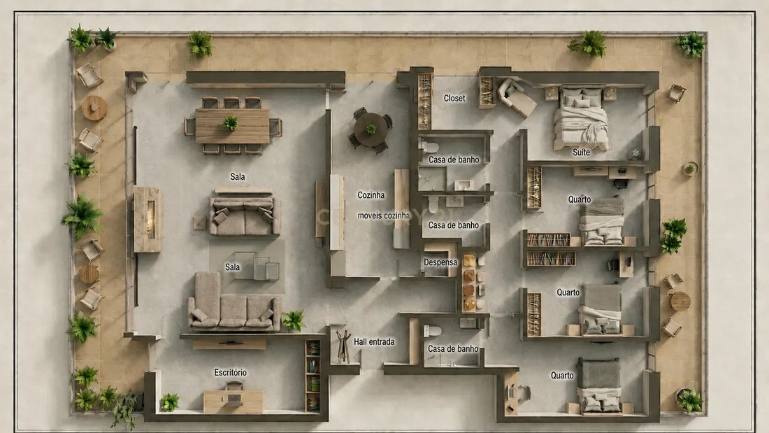 Apartment in Coimbra (Se Nova, Santa Cruz, Almedina e Sao Bartolomeu), Coimbra District, Portugal 5 - 18371276