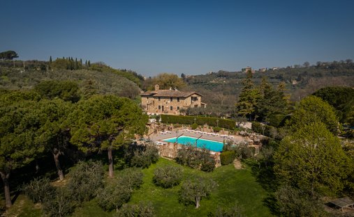 Maisons de campagne à Assise, Ombrie, Italie 1