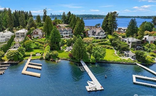 Casa en Medina, Washington, Estados Unidos 1