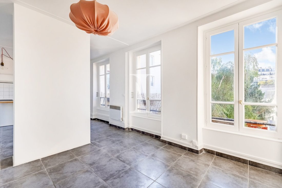 Appartement à Gambetta, Paris 20e Arrondissement, Paris 5 - 18385308