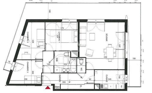 Apartment in Centre Ville - Gambetta, Clichy, France 1