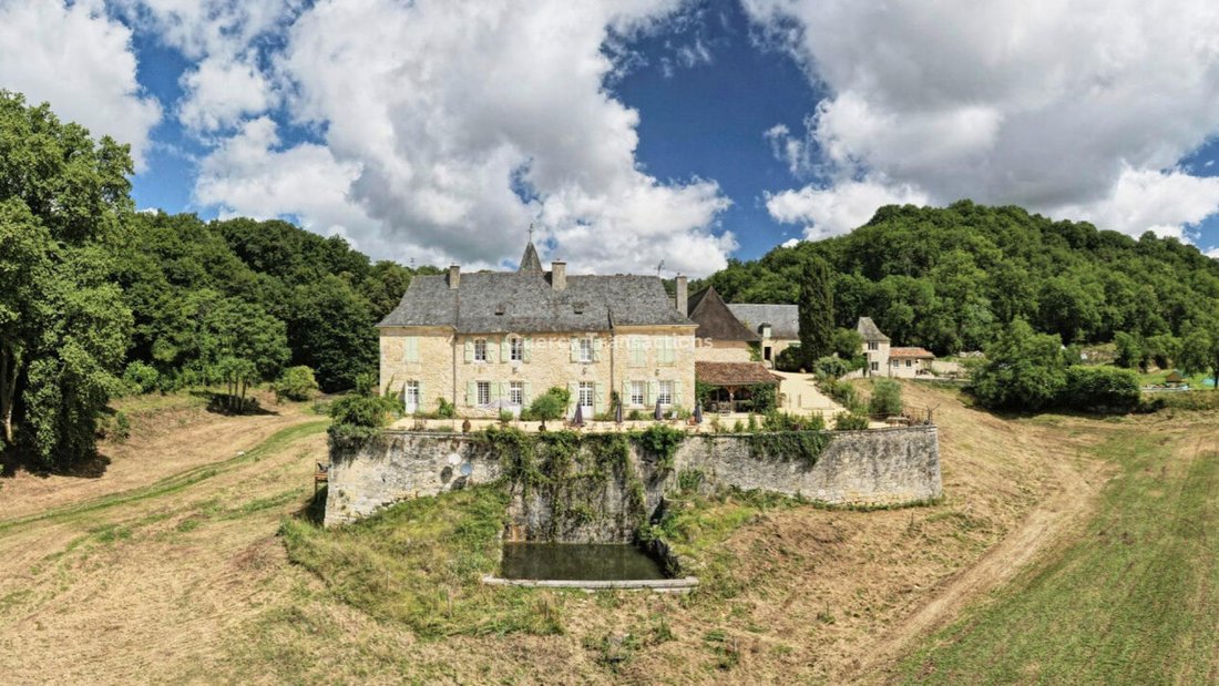 Castillo en Montignac-Lascaux, Nueva Aquitania, Francia 3 - 18373237
