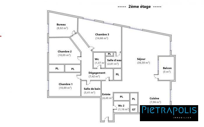 Apartment in Gerland, Lyon 7e Arrondissement, Lyon 5 - 18385743